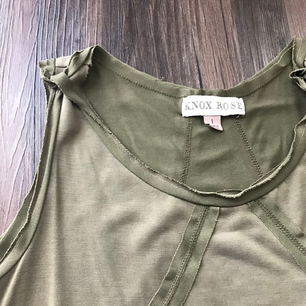 Knox Rose Army Green Tank